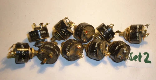 10 St¨¹ck Poti Potentiometer Div. Werte 25 K  bis 500 K   EX gesch¨¹tzt  ( SET 2 )