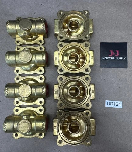 (8) NEW NO BOX- ASCO 5/8'' NPT Brass Solenoid Valve Diaphragm Base || WARRANTY!