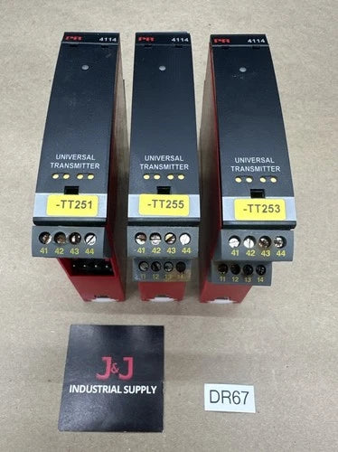 (3) NEW SURPLUS- PR Electronics 4114 Universal Transmitter 0-1300¡ãC 4-20mA ????