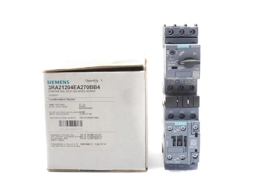 SIEMENS 3RA21204EA270BB4 24VDC 27-32A NSMP