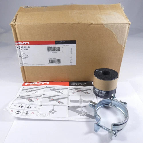 12x Hilti MIP-M/21-25 K?lterohrschelle mit Schnellverschluss | 314146