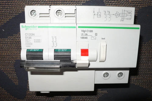 DISJONCTEUR DIFFERENTIEL 2P PROTEGE 125A 1A COURBE D SELECTIF 施耐德电气