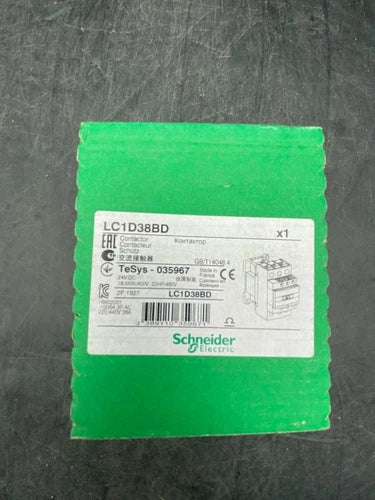 1 pc x NEW SCHNEIDER ELECTRIC LC1D38BD TESYS 035967 CONTACTOR