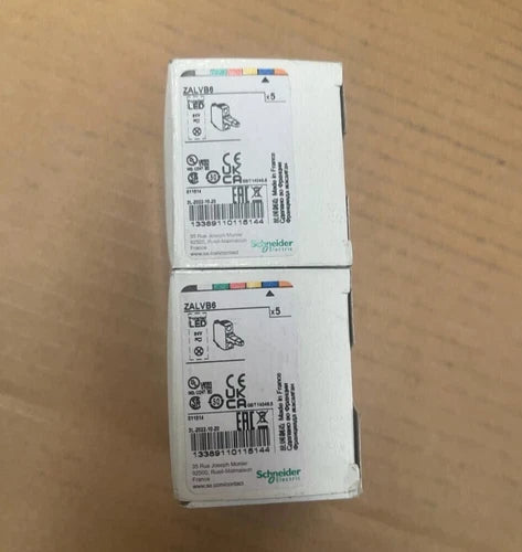 5PCs Schneider Electric Harmony - ZALVB6 - Auxiliary Switch Block - Blue