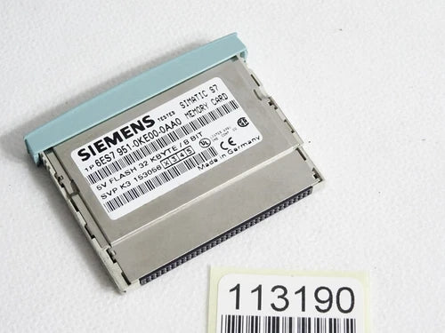 Siemens Memory Card 6ES7951-0KE00-0AA0 6ES7 951-0KE00-0AA0 32KB