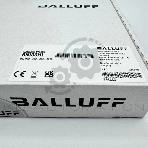 Blocos de rede Balluff BNI00HL | BNI PG3-508-0C5-Z015 para Profinet