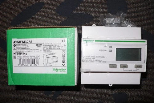 Compteur d'¨¦nergie triphas¨¦ active r¨¦active Schneider Electric A9MEM3255 iEM3255