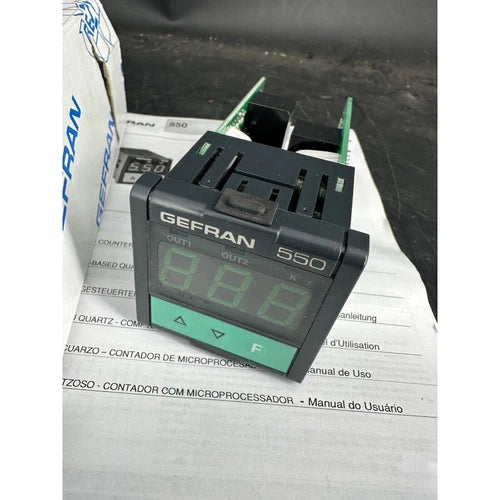 Gefran 550 Typ 550-2-C -kontrolle Temperatur 110V