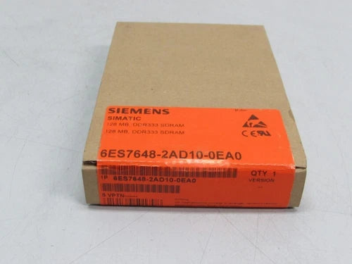 Siemens Simatic 128 MB.DDR333 SDRAM 6ES7648-2AD10-0EA0 UNUSED & OVP