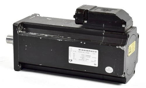 Schneider Elau Servo Motor, SM100-50-030-P0-45-S1-B1, 19203501-002