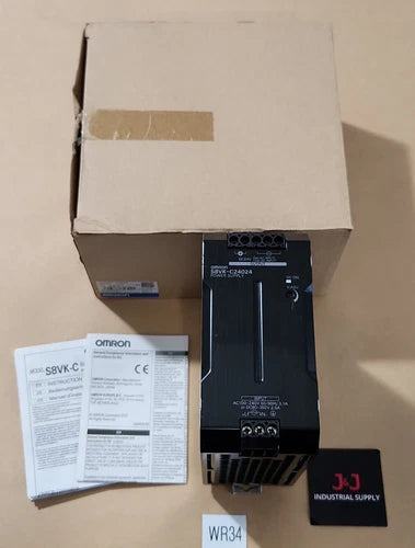 *BRAND NEW* Omron S8VK-C24024 Switching Power Supply 100-240Vac 24Vdc + Warranty