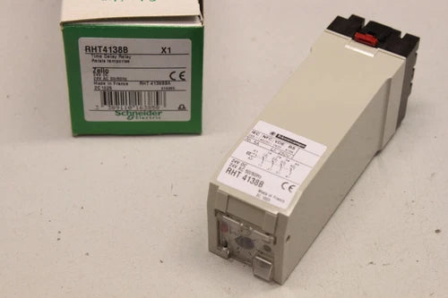 SCHNEIDER ELECTRIC RHT4138B RHT 4138B Zeitrelais Relé de atraso de tempo OVP