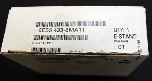 Siemens Digital Input Simatic S5 S C-L5A61395 4x24V DC E-Stand: 01