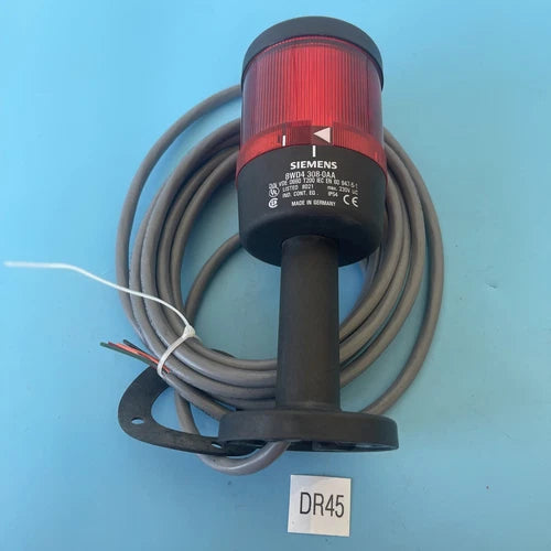 *NEW NO BOX* Siemens Red Signal Light Column 8WD4 308-0AA || Warranty ????
