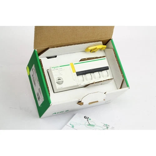 Schneider Electric 045540 A9C52425 4P C25 Remote Control Circuit Breaker (B1036)