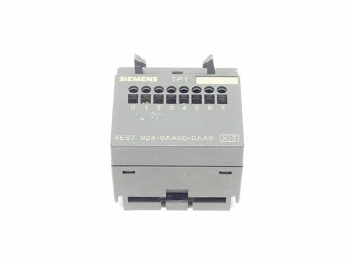 Siemens 6ES7924-0AA00-0AA0 Terminal Block 6ES7 924-0AA00-0AA0 E:02