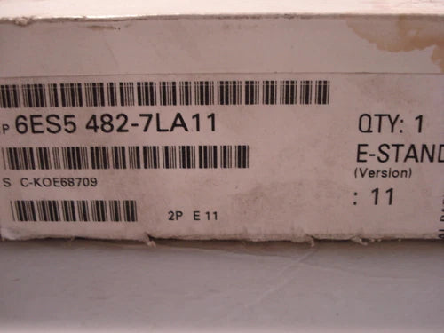 Neuf Siemens 6ES5 482-7LA11