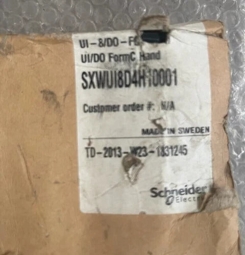 Schneider Electric, SXWUI8D4H10001, UI-8/DO-FC, UI/DO FormC Handheld