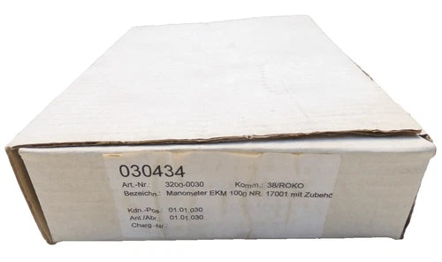 030434, Manometer EKM 1000 NR. 17001 mit Zubeh?r