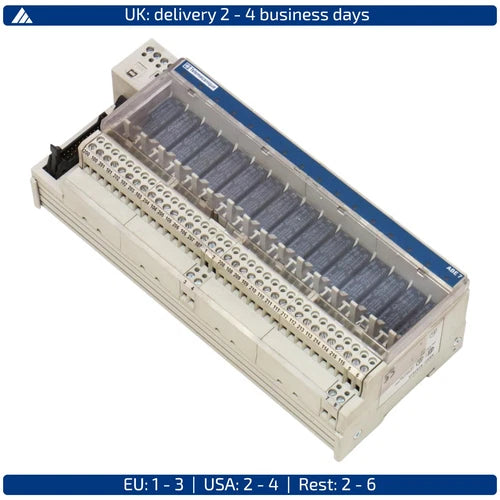 SCHNEIDER ELECTRIC ABE7R16T210 + JS24-K, Connection mod.16 outp.incl.rel 4a, ...