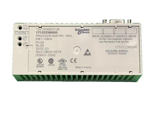 171CCC96030 - SCHNEIDER ELECTRIC M1 Ethernet With I/O Bus REBUILT