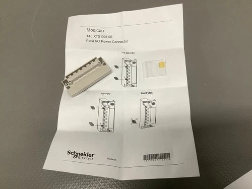140XTS00500: TELEMECHANICS, MODICON QUANTUM - POWER CONNECTOR, new 1 year warranty