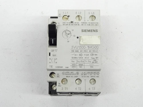 Siemens 3VU1300-1MG00 / 3VU13001MG00 / Leistungsschalter Motorschutzschalter