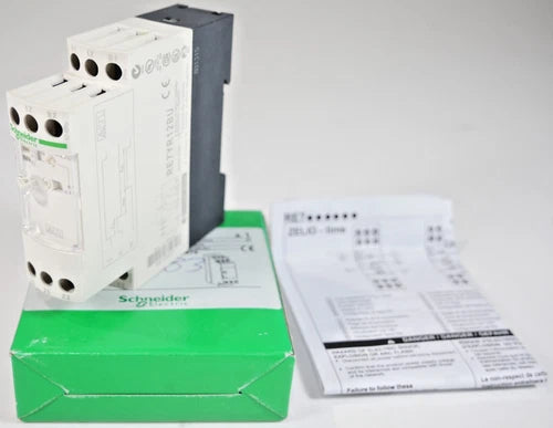 Schneider Electric RE7YR12BU Zeitrelais | 24 V CA CC | 50/60Hz | OVP
