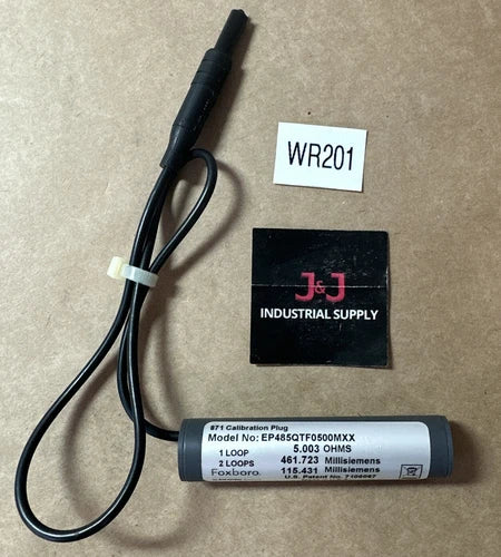 PREOWNED- Foxboro Schneider Electric 871 Calibration Plug EP485QTF0500MXX ????
