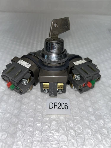 (3) IDEC ASN With Key Fast Shipping! + Warranty