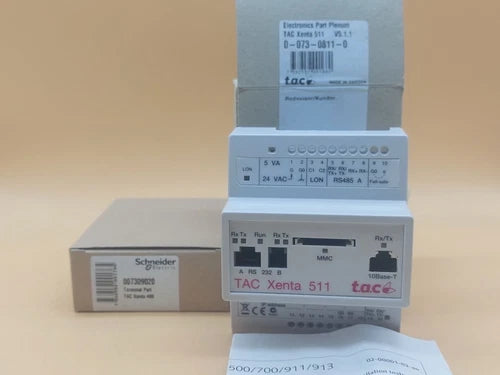 SCHNEIDER ELECTRIC TAC Xenta 511 Web Controller V5.1.1 , HW: 2.1 , 007308110