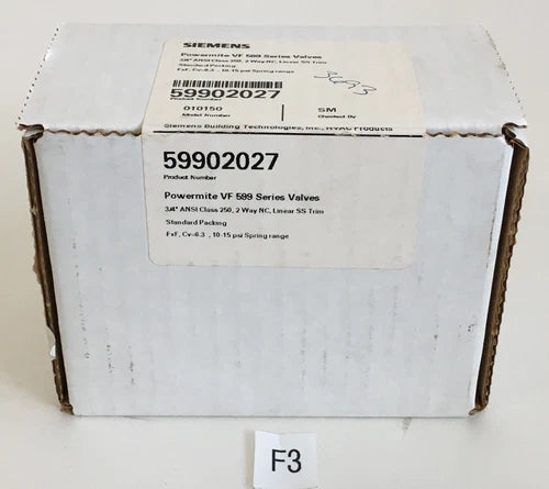 NEW *Factory Sealed* Siemens 010150 Powermite VF 599 Series Valves + *Warranty*