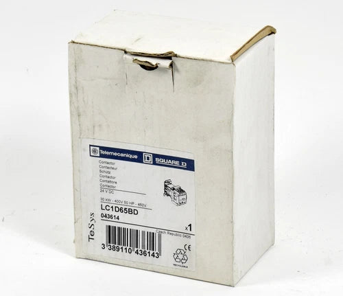Schneider Telemecanique Power Contactor 35KW, LC1D65BD