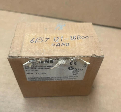 SIEMENS SIMATIC - 6ES7 121-1BB00-0AA0 - SUBMODULE 2DI 24V DC 8PCs