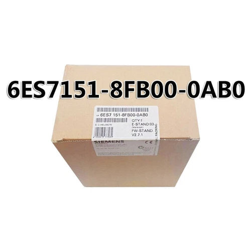 NewSiemens 6ES7151-8FB00-0AB0 DP IM151-8F PN/DP CPU f ET200S 6ES7 151-8FB00-0AB0