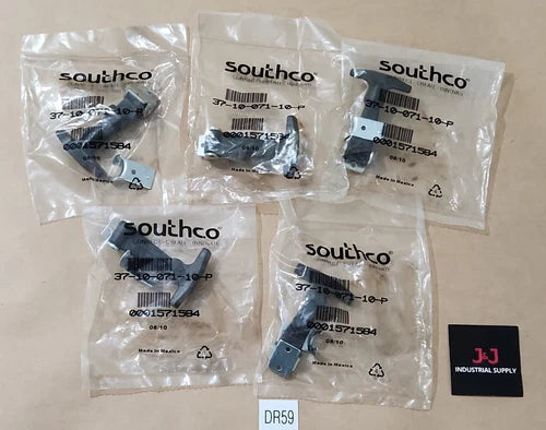 *BRAND NEW* LOT OF 5 Southco 37-10-071-10-P Flexible Draw Latch 71 + Warranty!