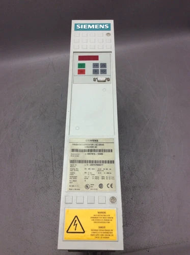 6SE7016-1EA20: SIEMENS, SIMOVERT VC COMPACT UNIT, refurbished warranty 1 year