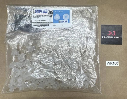 (48) NEW SURPLUS- Anver B1.5-20-SIT Suction Cup- Silicon || FAST SHIPPED ????