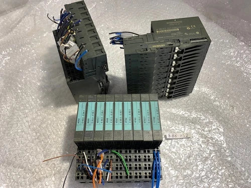 9X Siemens Simatic S7 6ES7 131-4BD00-0AB0 Siemens 6ES7 193-4CB20-0AA0