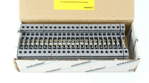 23 St¨¹ck ENTRELEC Reihenklemme 1SNA115240R0700 | M 6/8 ST4 | 011524007 NEU OVP