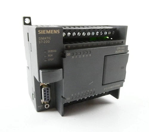 SIEMENS SIMATIC S7-200 6ES7 212-1AB23-0XB0 CPU 222 DC/DC/DC *E01*