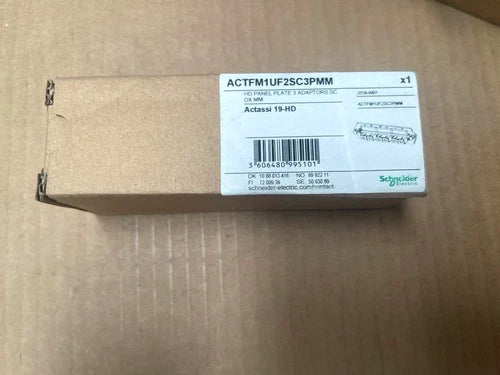 Schneider Electric Actassi 19-HD ACTFM1UF2SC3PMM Fibre Optic Front Adapters