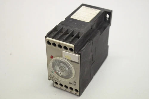 SIEMENS ZEITRELAIS ELEKTRONISCH 220-240V 0,6S BIS 6S Zeitrelais 7PU2040-1BN20