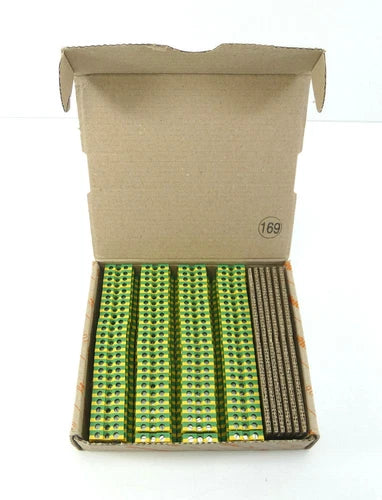 100 St¨¹ck Weidm¨¹ller AKE 2.5 Schutzleiterklemme | 1303360000 | NEU in OVP