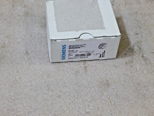 Siemens Circuit Breaker 3RV1011-0KA10 Motor Circuit Breaker NEW