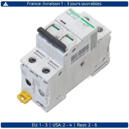 A9F77216 iC60N SCHNEIDER ELECTRIC, "A9F77216 iC60N Miniature Circuit Breaker ...