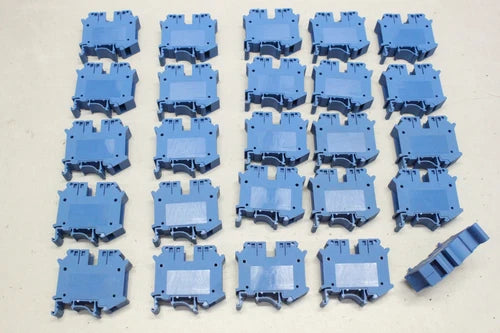 24x PHOENIX CONTACT Installationsetagenklemme 0,75 mm-35 mm 600V 115A UIK35 BLAU