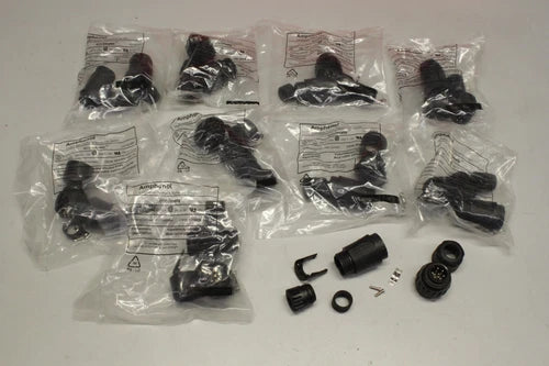 10x AMPHENOL 100109-930 C01630H006 110 12 Stecker Kabelstecker 6+PE OVP