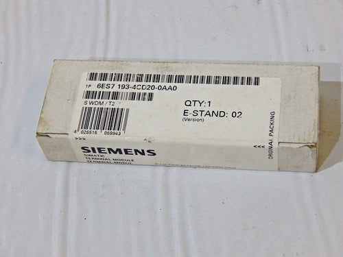 Siemens Simatic 6ES7193-4CD20-0AA0 //6ES7 193-4CD20-0AA0 Terminal-Modul