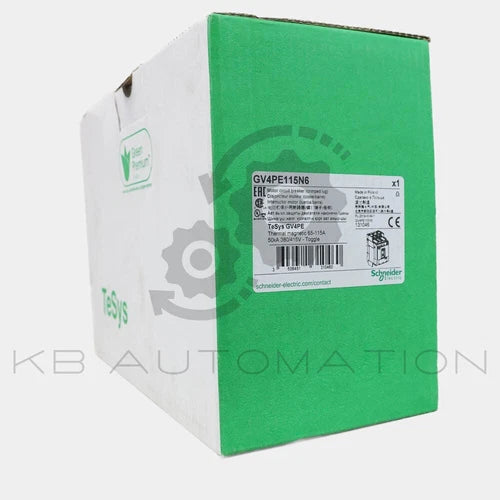Disjuntor magnético térmico Schneider GV4PE115N6 TeSys GV4 - 115A 3P - porcas